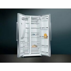 Home siemens iq500 ka93daiep iq500 combiné réfrigérateur congélateur side by side (e, 1787 mm large, acier inoxydable) siemens n° d'art. 139219384 5 (1 évaluations)