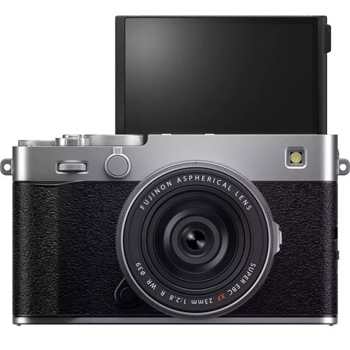 appareil photo hybride fujifilm x e5 argent + xf23mmf2.8 r wr appareil photo hybride fujifilm x e5 argent + xf23mmf2.8 r wr
