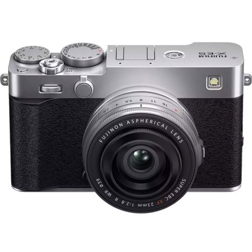 appareil photo hybride fujifilm x e5 argent + xf23mmf2.8 r wr appareil photo hybride fujifilm x e5 argent + xf23mmf2.8 r wr