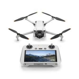 drone dji mini 3 avec télécommande écran intégré gris