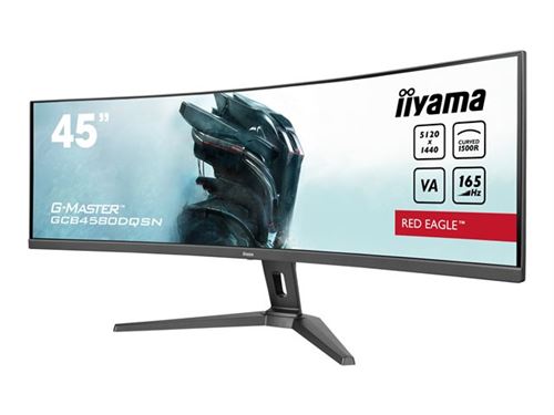 iiyama G-MASTER Red Eagle GCB4580DQSN-B1 - Écran LED - jeux - incurvé - 45" (44.5" – Image 4