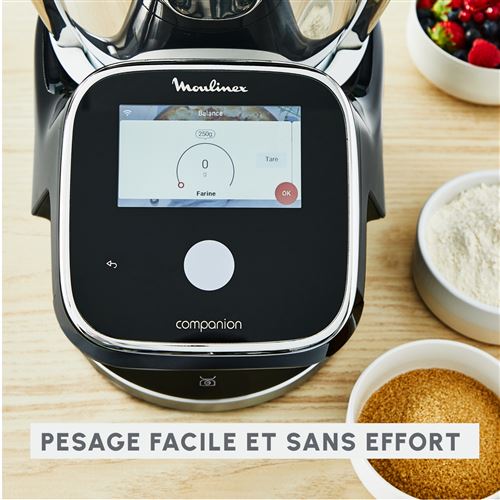 robot cuiseur moulinex i companion touch pro xl hf93d810 1550 w noir robot cuiseur moulinex i companion touch pro xl hf93d810 1550 w noir