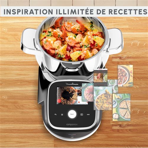 robot cuiseur moulinex i companion touch pro xl hf93d810 1550 w noir robot cuiseur moulinex i companion touch pro xl hf93d810 1550 w noir