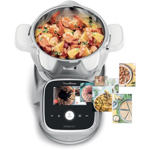 robot cuiseur multifonction moulinex i companion touch pro hf93ecf0 1550 w argent robot cuiseur multifonction moulinex i companion touch pro hf93ecf0 1550 w argent