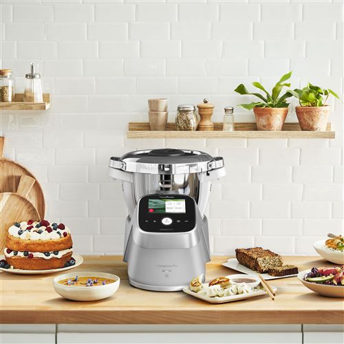 robot cuiseur multifonction moulinex i companion touch pro hf93ecf0 1550 w argent robot cuiseur multifonction moulinex i companion touch pro hf93ecf0 1550 w argent
